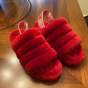UGG FLUFF YEAH SLIDES